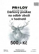 Dárkový poukaz v hodnotě 500,-