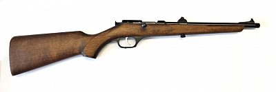 Flobertka Spielberg Brno 200 F Carbine, černá buk s rybinou, závit, cal. 6mm ME Flobert kat. C-1