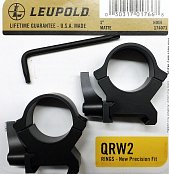 Montáž Leupold QRW2 25,4mm rychloupínací vysoké matné 