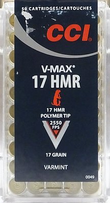 Náboj CCI 17 HMR V-MAX 50ks