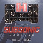 Náboj Hornady 9mm Luger Subsonic 147gr. XTP 25ks