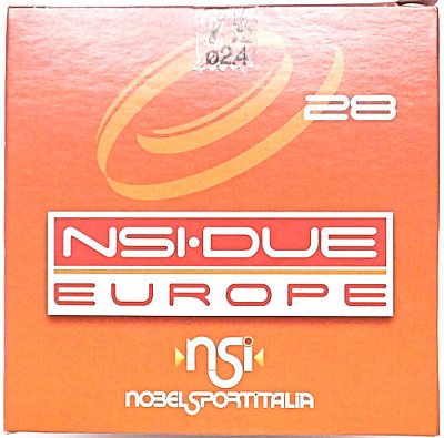 Náboj NSI 12x70 Due Europe 28g 2,4mm 25 ks