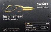 Náboj SAKO 9,3x62 Hammerhead 18,5g 20 ks