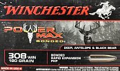 Náboj Winchester 308 Win. Power Max Bonded 180 gr. PHP 20 ks