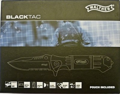 Nůž Walther BLACK TAC