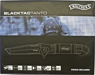 Nůž Walther BLACK TAC TANTO