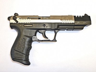 Pistole Walther P22Q Target nikl r. 22 LR