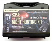 Svítilna NITECORE CR6 Hunting lovecká sada červená