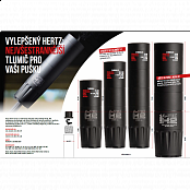 Tlumič A-TEC, H2, 3 modulový, ráže do .30" (7,62mm), závit M17x1