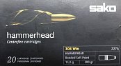Náboj SAKO .308 Win. Hammerhead 13g Soft Point 20 ks
