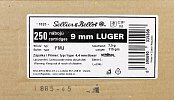 Náboj SB 9m LUGER 7,5g 250ks