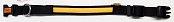 Obojek B&F svítící 06111 oranžový 41-54cm