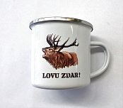 Plecháček motiv Jelen