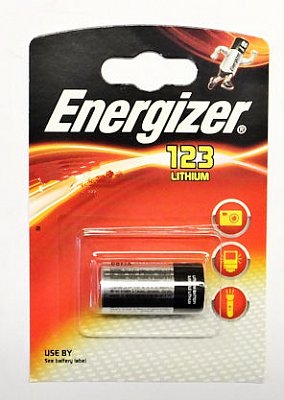 Baterie Energizer CR123 3V 1 ks