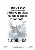 Dárkové poukazy