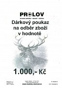 Dárkový poukaz v hodnotě 1000,-