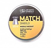 Diablo JSB Match Middle Weight 4,5mm 0,520g 500 ks