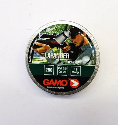 Diabolky Gamo Expander 5,5mm 250 ks plechová dóza