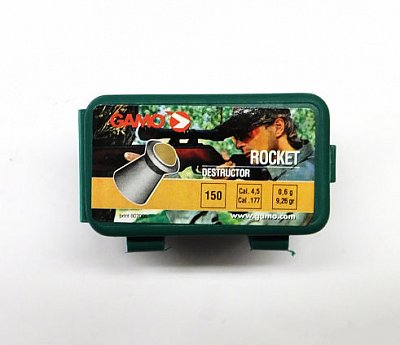 Diabolky Gamo Rocket 4,5mm 150 ks plastová dóza