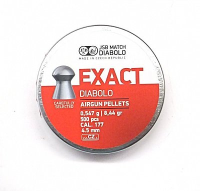 Diabolo JSB Exact 4,52mm 0,547g 500 ks