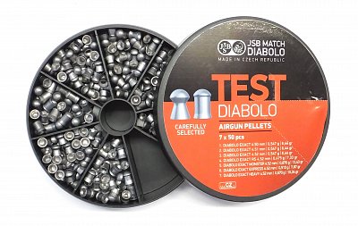 Diabolo JSB TEST Exact 4,5mm 7x50ks