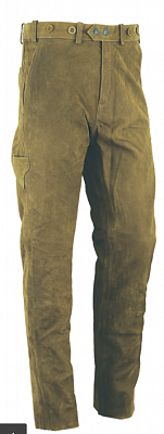 Kalhoty Carl Mayer kožené zelené vel. 54