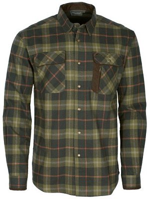 Košile PINEWOOD Cornwall 9435-728 Olive/Terracotta vel.  XXL