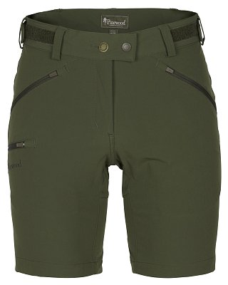 Kraťasy PINEWOOD Abisko Light Stretch dámské Mossgreen vel. 38