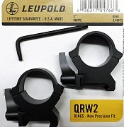 Montáž Leupold QRW2 25,4mm rychloupínací vysoké matné 