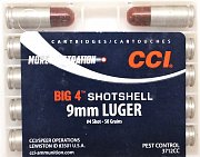 Náboj CCI 9mm Luger Big 4 Shotshell brokový 10ks