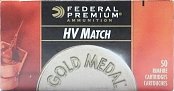 Náboj Federal 22 LR Gold Medal HV Match 50ks