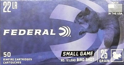 Náboj FEDERAL .22LR Game Shok ShotShell brokový 50ks