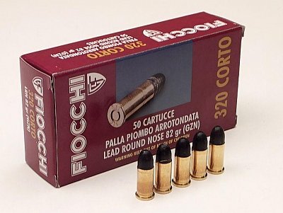 Náboj Fiocchi 320 Corto LRN GZN 82grs 50ks 