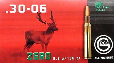 Náboj GECO 30-06Spr. ZERO 8,8g 20ks