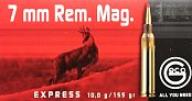 Náboj GECO 7mm Rem Mag Express 10g 20ks