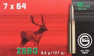 Náboj GECO 7x64 Zero 8,2g 20ks