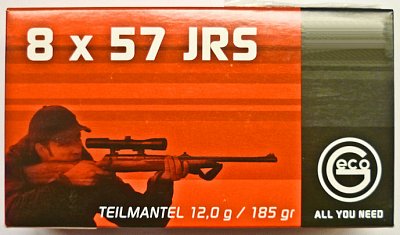 Náboj Geco 8x57 JRS TM 12g 20 ks