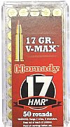 Náboj Hornady .17 HMR V-Max 17 gr. 50 ks