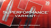 Náboj Hornady 243 Win Superformace Varmint 58gr V-Max 20ks