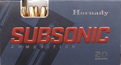 Náboj Hornady .300 AAC Blackout Subsonic SUB-X 190gr 20ks