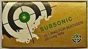 Náboj Lapua .22 LR Subsonic 50 ks