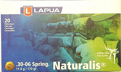 Náboj Lapua .30-06 Spr. 11g Naturalis 20 ks