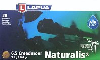 Náboj LAPUA 6,5Creedmoor NATURALIS 9,1g 20ks