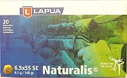 Náboj Lapua 6,5x55 SE 9,1g Naturalis 20 ks