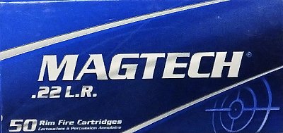Náboj Magtech .22 LR High Velocity LRN 50 ks