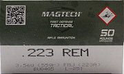 Náboj MAGTECH .223 Rem. FMJ 3,56g 50 ks