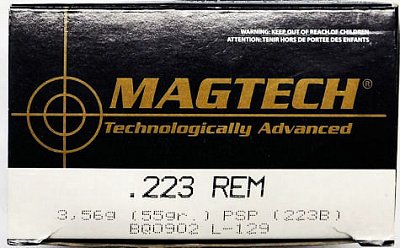 Náboj MAGTECH .223 Rem. SP 3,56g 50 ks