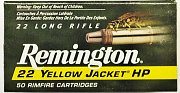 Náboj Remington .22 LR Yellow Jacket HP 50 ks