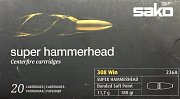 Náboj SAKO .308 Win. Super Hammerhead 11,7g 20 ks