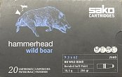Náboj SAKO 9,3x62 Hammerhead WildBoar 18,5g 266D 20ks